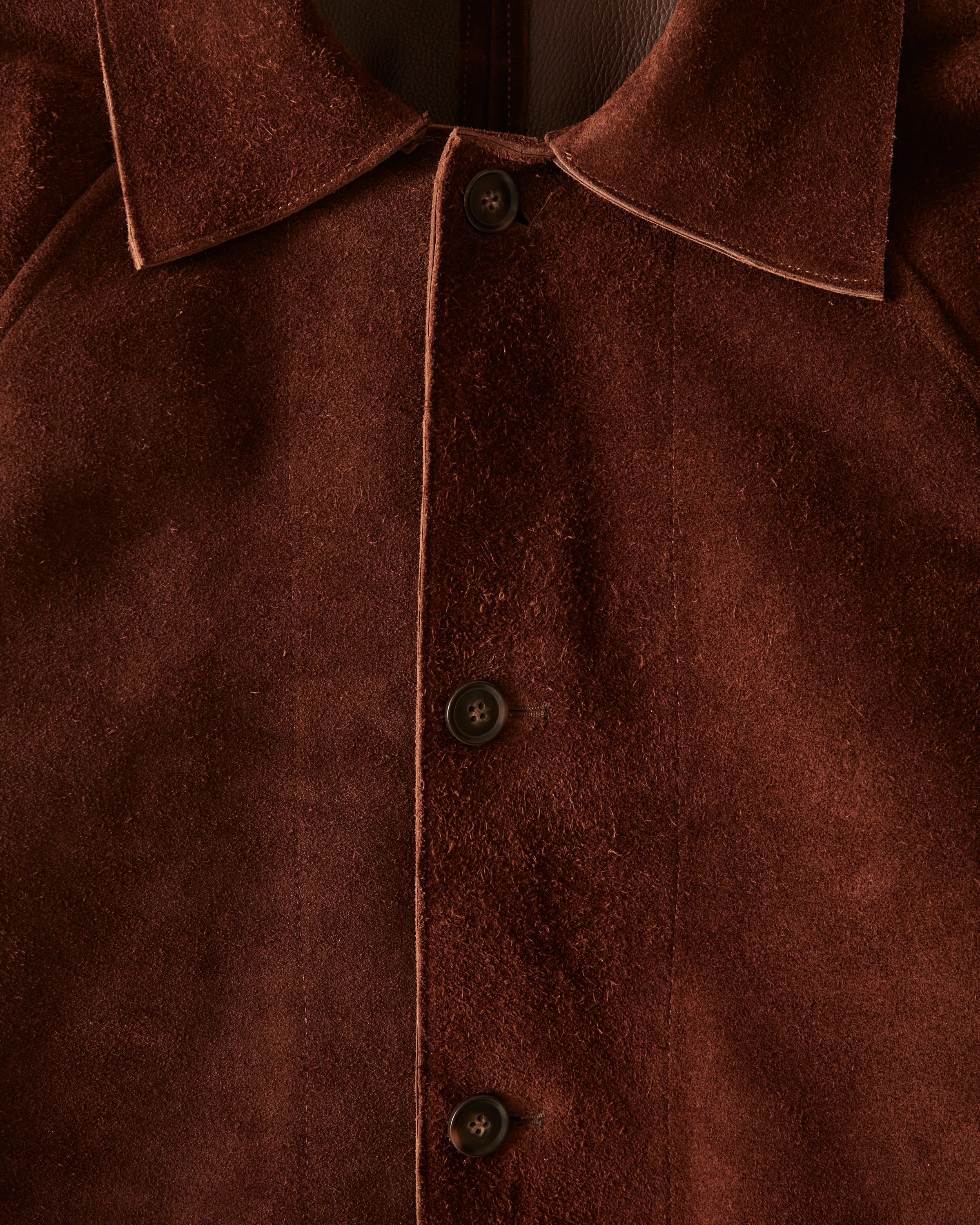 Suede Market Coat