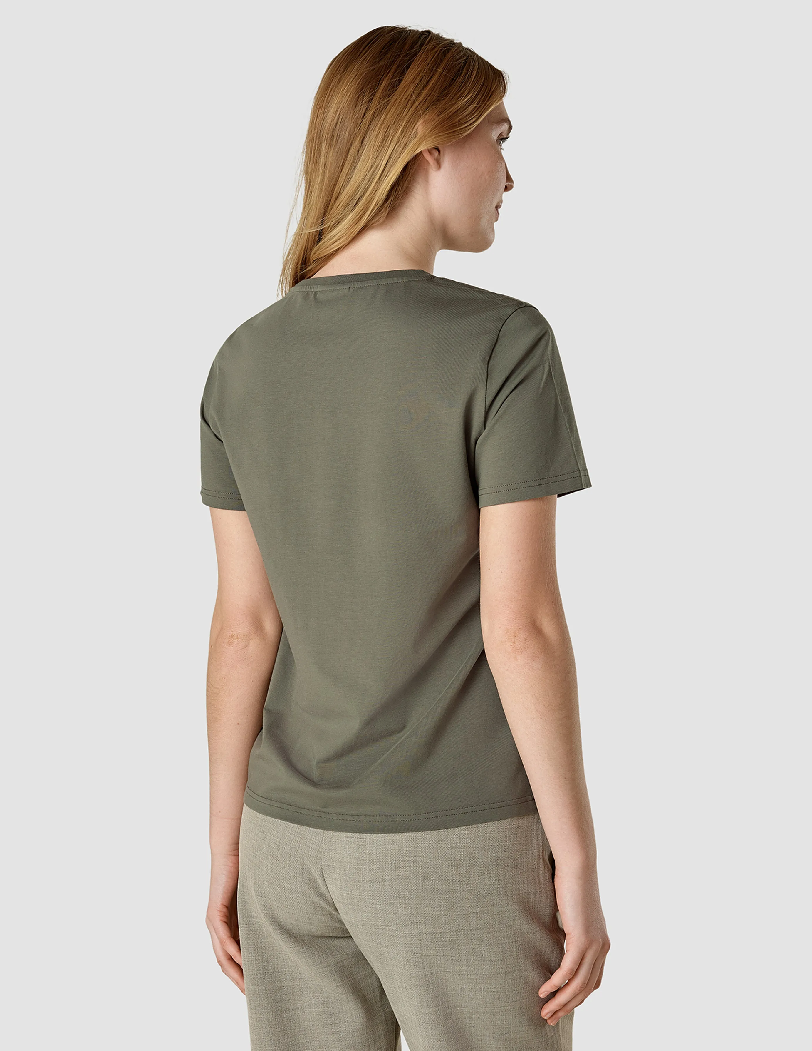 Supima Autograph T-shirt Dark Olive