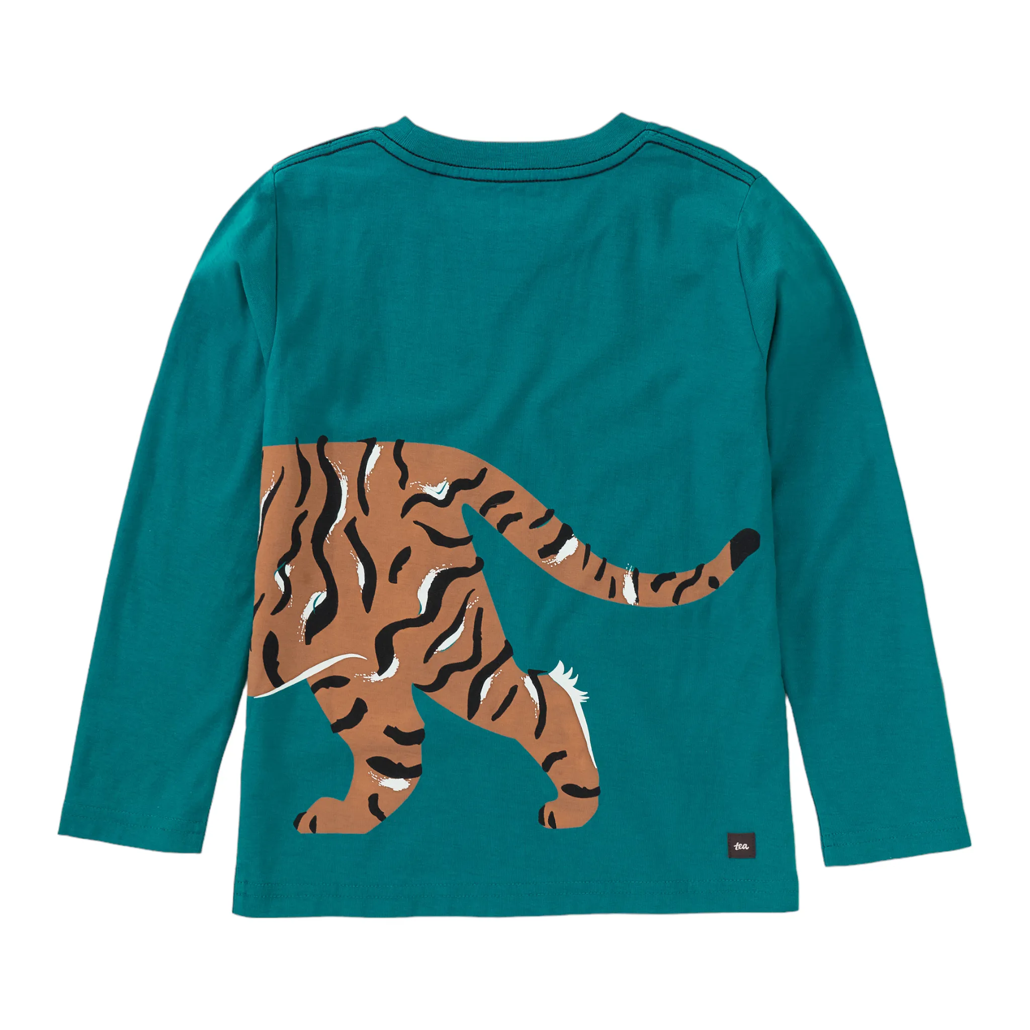 Tea Tiger Prowl Double Sided Graphic Tee