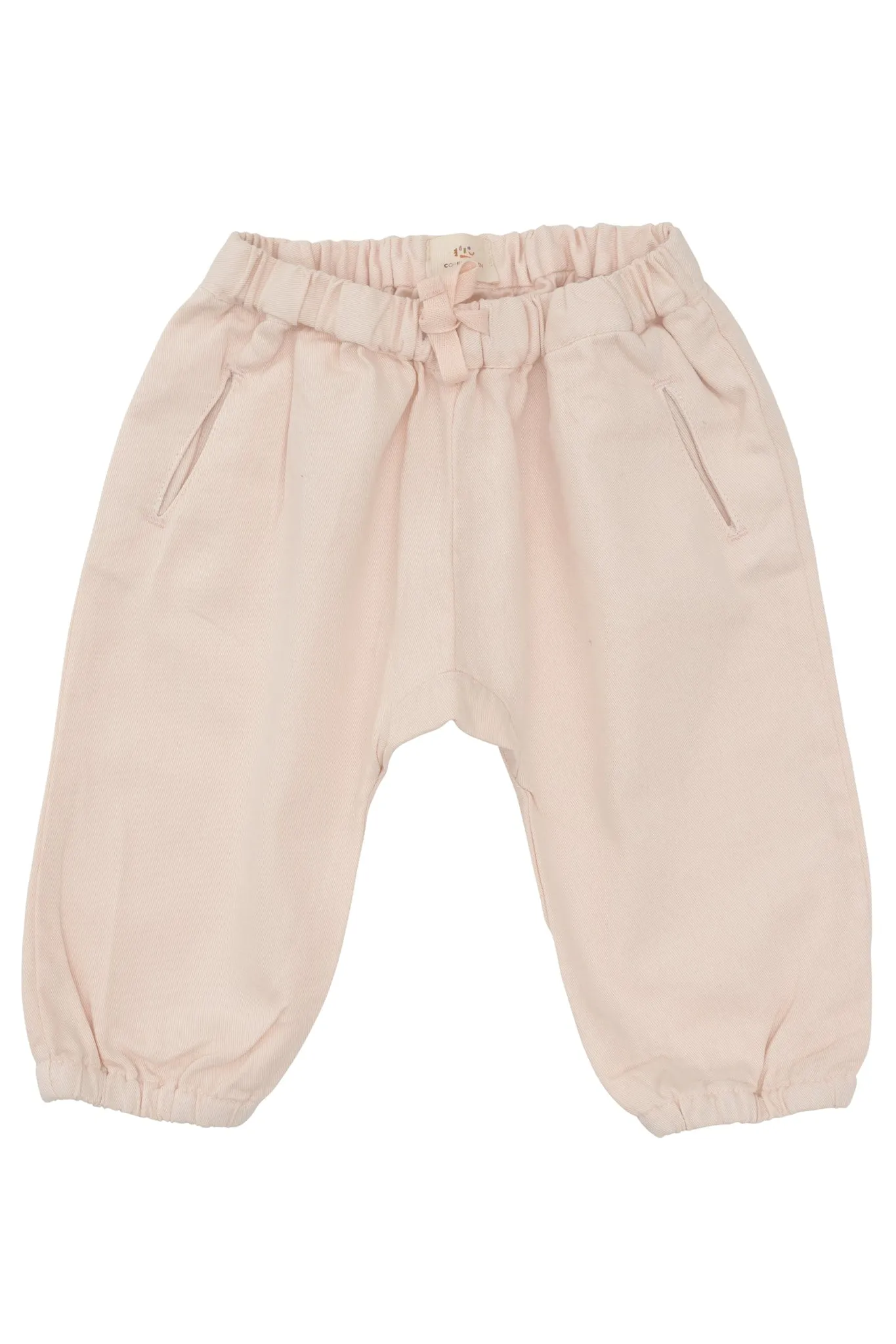 TWILL BABY PANTS - SOFT PINK