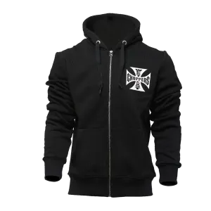 WEST COAST CHOPPERS OG CLASSIC HOODY ZIP - Black