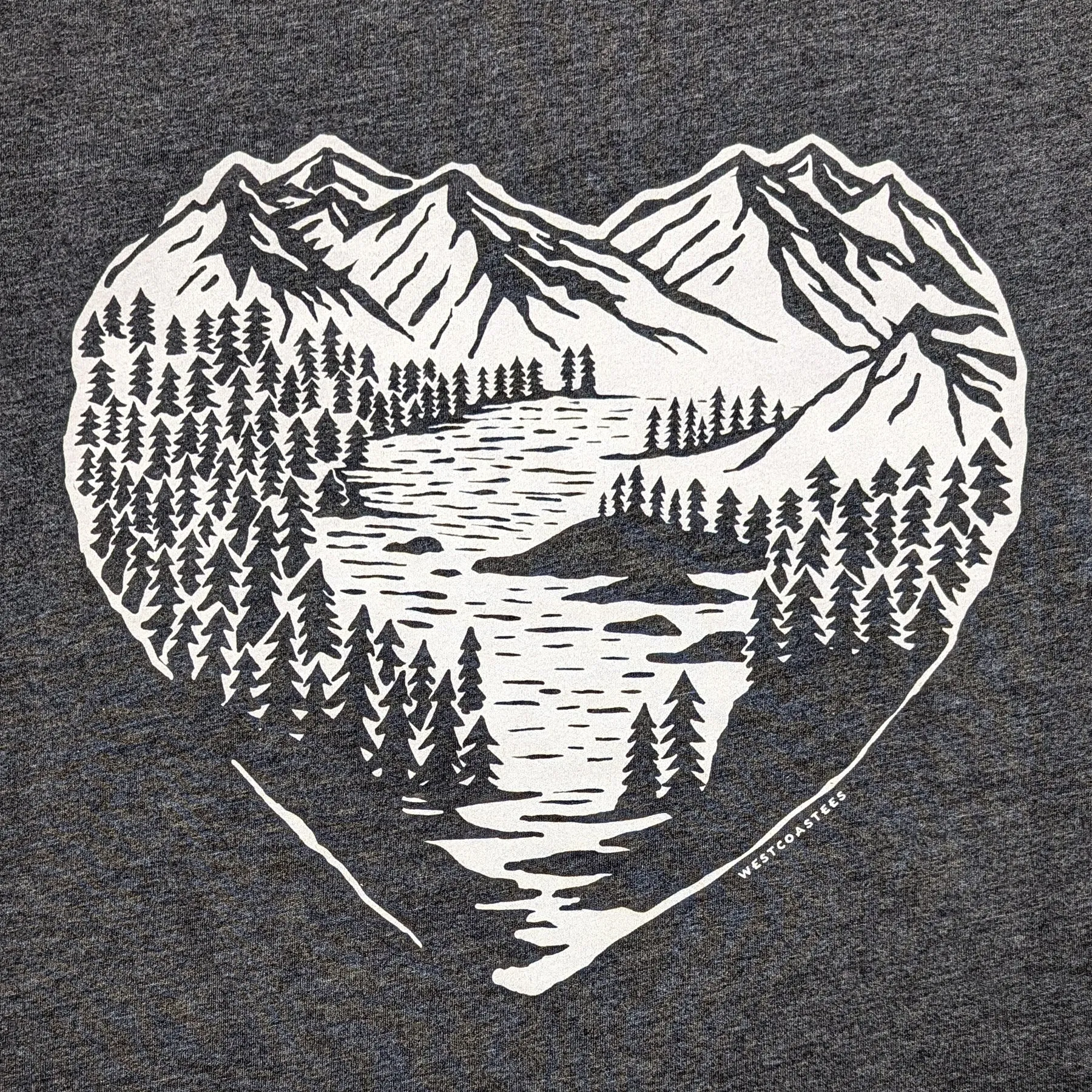 Women's Cove Heart Crewneck T-shirt