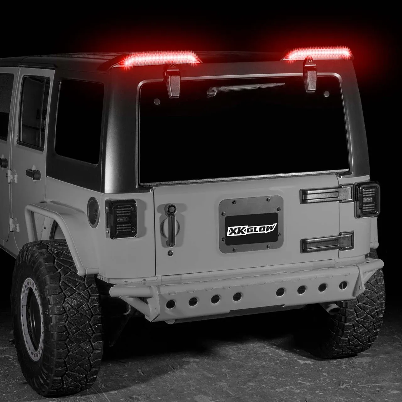 XKGlow LED High Wing Tail Light - Jeep Wrangler JK